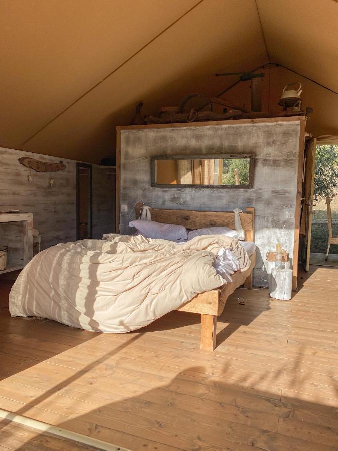 Glamping In Toscana, Luxury Tents In Agriturismo Biologico Sorano  Eksteriør billede