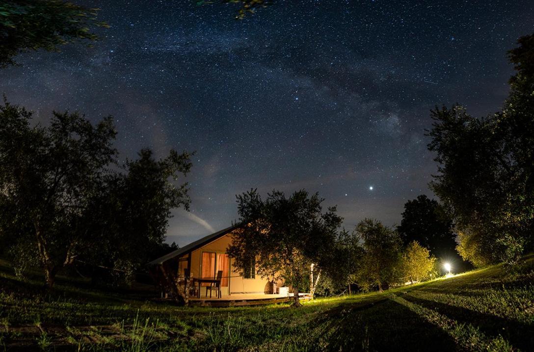 Glamping In Toscana, Luxury Tents In Agriturismo Biologico Sorano  Eksteriør billede