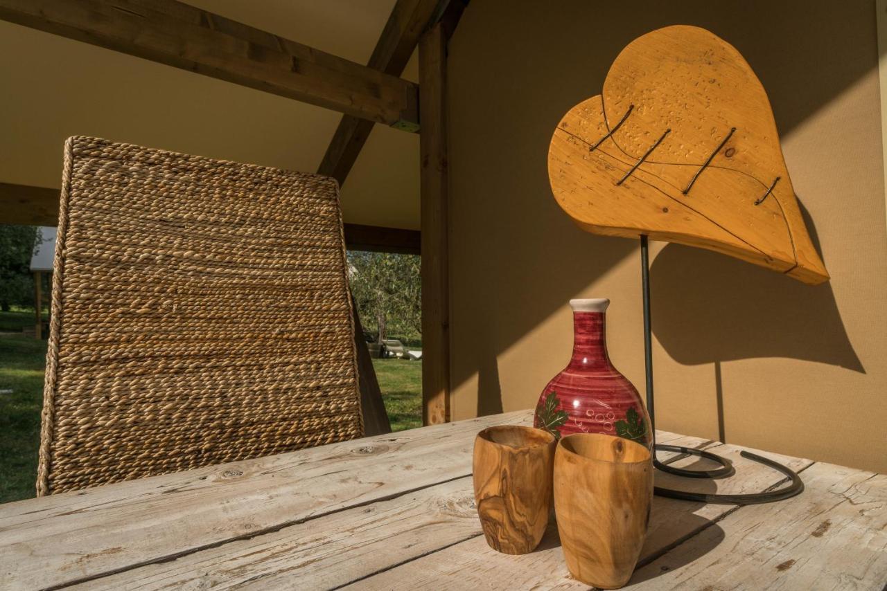 Glamping In Toscana, Luxury Tents In Agriturismo Biologico Sorano  Eksteriør billede