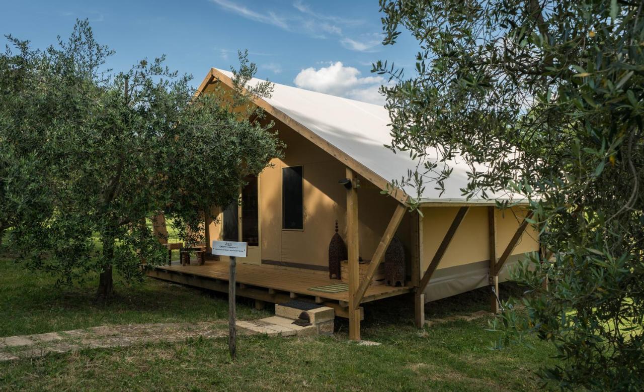 Glamping In Toscana, Luxury Tents In Agriturismo Biologico Sorano  Eksteriør billede