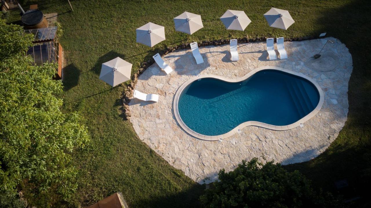 Glamping In Toscana, Luxury Tents In Agriturismo Biologico Sorano  Eksteriør billede