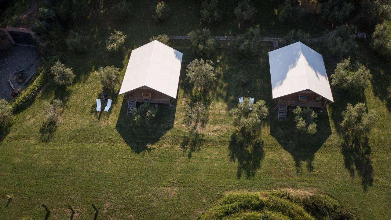 Glamping In Toscana, Luxury Tents In Agriturismo Biologico Sorano  Eksteriør billede